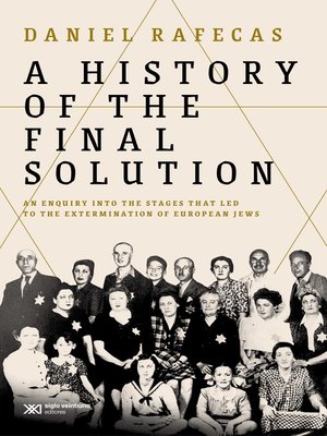 cover image of A History of the Final Solution